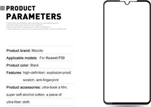 Mocolo Mocolo 2.5D Full Glue Glass - Szkło ochronne Huawei P30 uniwersalny 15