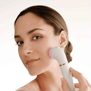 Braun Braun Pro 912 FaceSpa, urządzenie do pielęgnacji twarzy 3 w 1, zasilanie bateryjne, biały / brąz 2