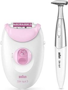 Depilator Braun Depilator Braun Silk-epil 3 3 - 321 z rolkami do masażu i trymerem do okolic bikini 1