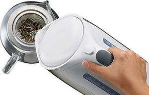 Czajnik Braun Czajnik Braun IDCollection WK 5115 WH - z systemem szybkiego gotowania i funkcją utrzymywania ciepła, 5 poziomów temperatury do herbaty, pojemność 1,7 l, 3000 W, biały / stal nierdzewna, plastik, 1,7 litra 4