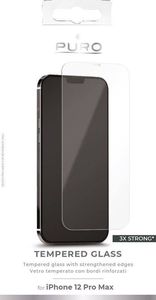 Puro PURO Szkło ochronne hartowane na ekran iPhone 12 Pro Max uniwersalny 3