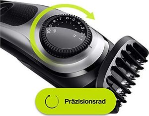 Trymer Braun Trymer do brody i trymer Braun BT5265 dla mężczyzn, 39 ustawień długości, czarny / srebrny metalik 2