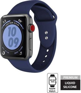 Crong Crong Liquid Band - Pasek Apple Watch 42/44 mm (granatowy) uniwersalny 6