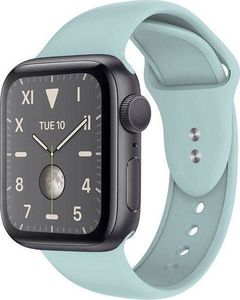 Crong Crong Liquid Band - Pasek Apple Watch 42/44 mm (turkusowy) uniwersalny 6