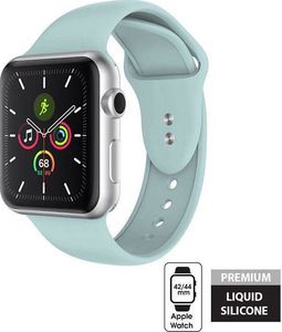 Crong Crong Liquid Band - Pasek Apple Watch 42/44 mm (turkusowy) uniwersalny 9