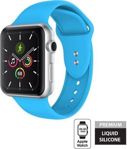 Crong Crong Liquid Band - Pasek Apple Watch 38/40 mm (niebieski) uniwersalny 6