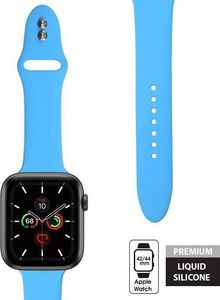 Crong Crong Liquid Band - Pasek Apple Watch 42/44 mm (niebieski) uniwersalny 11