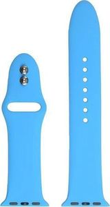 Crong Crong Liquid Band - Pasek Apple Watch 42/44 mm (niebieski) uniwersalny 6
