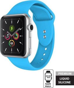 Crong Crong Liquid Band - Pasek Apple Watch 42/44 mm (niebieski) uniwersalny 10