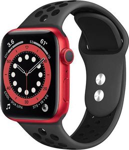Crong Crong Duo Sport Band - Pasek Apple Watch 38/40 mm (szary/czarny) uniwersalny 3