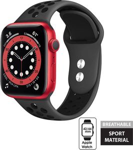 Crong Crong Duo Sport Band - Pasek Apple Watch 42/44 mm (szary/czarny) uniwersalny 1