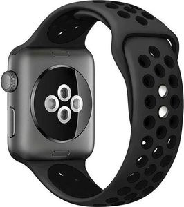 Crong Crong Duo Sport Band - Pasek Apple Watch 42/44 mm (szary/czarny) uniwersalny 3