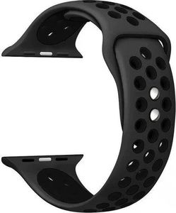 Crong Crong Duo Sport Band - Pasek Apple Watch 42/44 mm (szary/czarny) uniwersalny 5