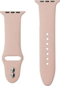 Crong Crong Liquid Band - Pasek Apple Watch 42/44 mm (piaskowy róż) uniwersalny 5