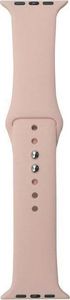 Crong Crong Liquid Band - Pasek Apple Watch 42/44 mm (piaskowy róż) uniwersalny 6