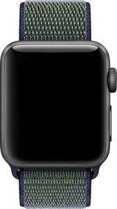 Crong Crong Nylon Band - Pasek sportowy Apple Watch 42/44 mm (Midnight Fog) uniwersalny 2