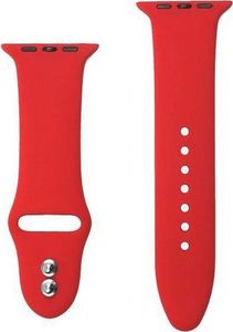 Crong Crong Liquid Band - Pasek Apple Watch 42/44 mm (czerwony) uniwersalny 8