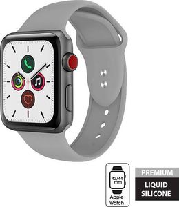 Crong Crong Liquid Band - Pasek Apple Watch 42/44 mm (szary) uniwersalny 5
