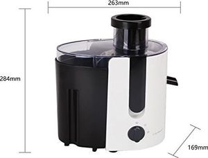 Wyciskarka wolnoobrotowa Aigostar  Aigostar Sokowirówka Warzywa i owoce Wyciskarka wolnoobrotowa Sokowirówka elektryczna Automatyczna z 2 poziomami Tarcze tnące ze stali nierdzewnej Duży wałek do napełniania jabłek Pomarańczowa marchewka Marchewka - Winog 4