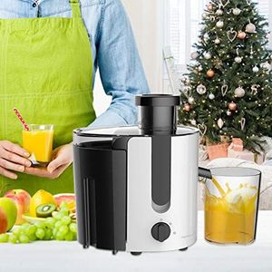 Wyciskarka wolnoobrotowa Aigostar  Aigostar Sokowirówka Warzywa i owoce Wyciskarka wolnoobrotowa Sokowirówka elektryczna Automatyczna z 2 poziomami Tarcze tnące ze stali nierdzewnej Duży wałek do napełniania jabłek Pomarańczowa marchewka Marchewka - Winog 9