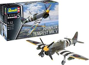 Revell Revell 03851 Hawker Tempest V Faithful - zestaw modelarski dla ekspertów, niepomalowany 1