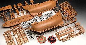 Revell 05684 Mayflower-400th Anniversary Prawdziwie oryginalny zestaw modeli do składania dla zaawansowanych użytkowników, z podstawowymi akcesoriami, niepomalowany 7