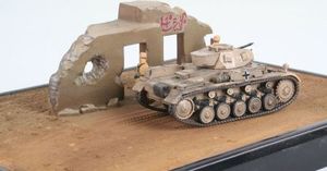 Revell Revell Model Kit Panzer 1:76 - PzKpfw II Ausf.F w skali 1:76, poziom 4, wierna replika z wieloma detalami, 03229 2