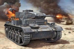 Revell Revell Model Kit Panzer 1:76 - PzKpfw II Ausf.F w skali 1:76, poziom 4, wierna replika z wieloma detalami, 03229 3