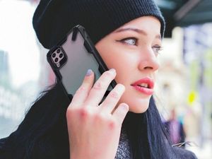 Ringke Etui Ringke Fusion X do Huawei P40 Lite Black + Szkło 3mk uniwersalny 8