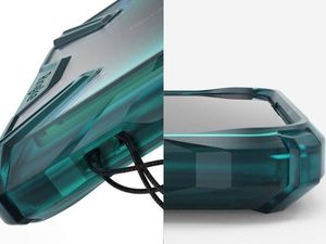 Ringke Etui Ringke Fusion X do Xiaomi Redmi Note 8 Pro Turquoise Green + Szkło Alogy FG uniwersalny 2