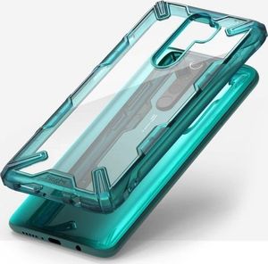 Ringke Etui Ringke Fusion X do Xiaomi Redmi Note 8 Pro Turquoise Green + Szkło Alogy FG uniwersalny 4