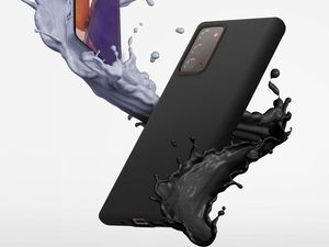 Ringke Etui Ringke Air S do Samsung Galaxy Note 20 Black + 2x Folia Ringke uniwersalny 3