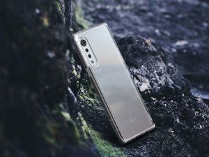 Ringke Etui ochronne obudowa Ringke Fusion do LG Velvet Clear + Szkło Mocolo 3D UV uniwersalny 5