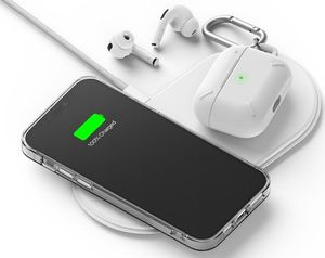 Ringke Etui obudowa Ringke Air do Apple iPhone 12 Pro Max 6.7 Clear + Szkło Alogy uniwersalny 12