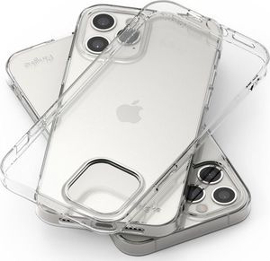 Ringke Etui obudowa Ringke Air do Apple iPhone 12 Pro Max 6.7 Clear + Szkło Alogy uniwersalny 7