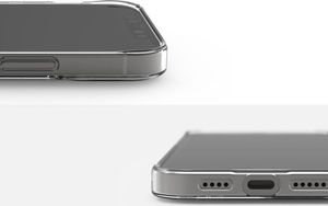 Ringke Etui obudowa Ringke Air do Apple iPhone 12 Pro Max 6.7 Clear + Szkło Alogy uniwersalny 10