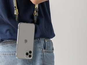 Ringke Etui ochronne Ringke Fusion do Apple iPhone 12 Pro Max 6.7 Clear + Szkło Alogy uniwersalny 7