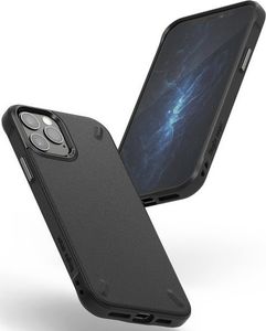 Ringke Etui Ringke Onyx do Apple iPhone 12 Pro Max 6.7 Black + Szkło Alogy uniwersalny 4