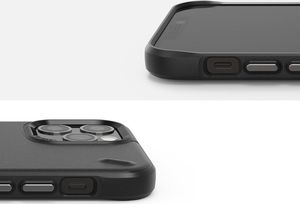 Ringke Etui Ringke Onyx do Apple iPhone 12 Pro Max 6.7 Black + Szkło Alogy uniwersalny 7