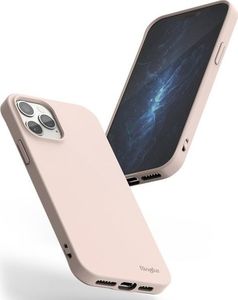 Ringke Etui obudowa Ringke Air S do Apple iPhone 12 Pro Max Pink Sand + Szkło Alogy uniwersalny 4