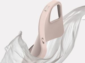 Ringke Etui Ringke Air S do Apple iPhone 12/ 12 Pro 6.1 Pink Sand + Szkło Alogy uniwersalny 8