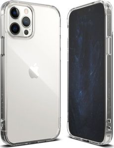 Ringke Etui ochronne obudowa Ringke Fusion do iPhone 12/ 12 Pro 6.1 Clear + Szkło Alogy uniwersalny 2