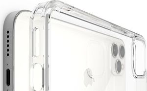 Ringke Etui ochronne obudowa Ringke Fusion do iPhone 12/ 12 Pro 6.1 Clear + Szkło Alogy uniwersalny 4