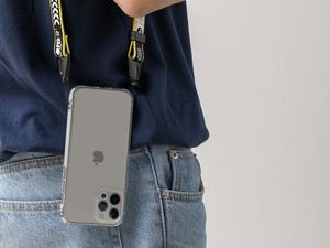 Ringke Etui ochronne obudowa Ringke Fusion do iPhone 12/ 12 Pro 6.1 Clear + Szkło Alogy uniwersalny 9