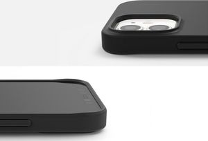 Ringke Etui obudowa Ringke Air S do Apple iPhone 12 Mini 5.4 Black + Szkło Alogy uniwersalny 6