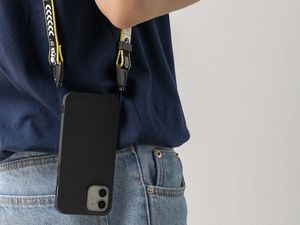 Ringke Etui obudowa Ringke Air S do Apple iPhone 12 Mini 5.4 Black + Szkło Alogy uniwersalny 10