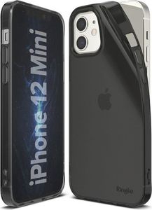 Ringke Etui obudowa Ringke Air case do Apple iPhone 12 Mini 5.4 Smoke Black + Szkło Alogy uniwersalny 2