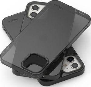 Ringke Etui obudowa Ringke Air case do Apple iPhone 12 Mini 5.4 Smoke Black + Szkło Alogy uniwersalny 6