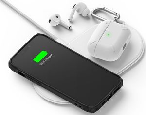 Ringke Etui Ringke Fusion X obudowa do Apple iPhone 12 Mini 5.4 Camo Black + Szkło Alogy uniwersalny 11