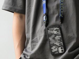 Ringke Etui Ringke Fusion X obudowa do Apple iPhone 12 Mini 5.4 Camo Black + Szkło Alogy uniwersalny 7